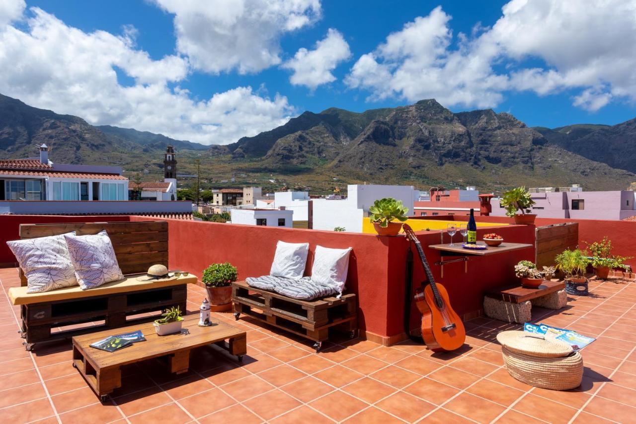 Tenohomes Rustic House With Terrace & Nature Views Buenavista Del Norte Exterior photo